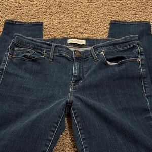 Madewell Women's Deep Indigo Skinny Jeans